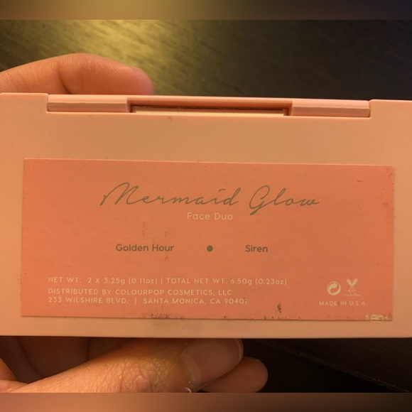 Colourpop Mermaid Glow Face Duo - Picture 3 of 4